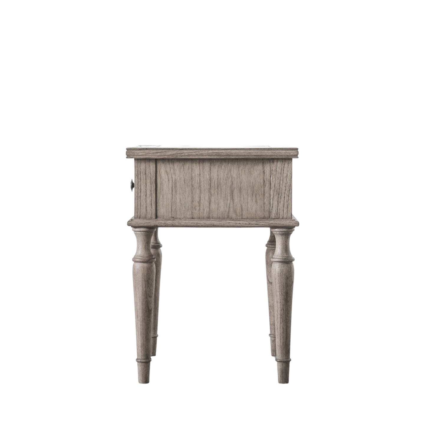 Mindi Parquet Side Table, Rectangle