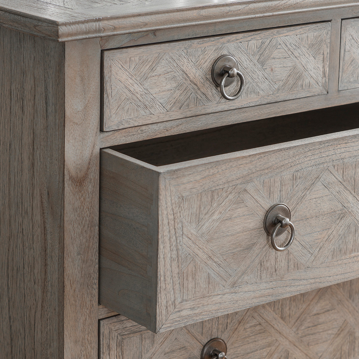 Mindi Parquet 5-drawer Chest