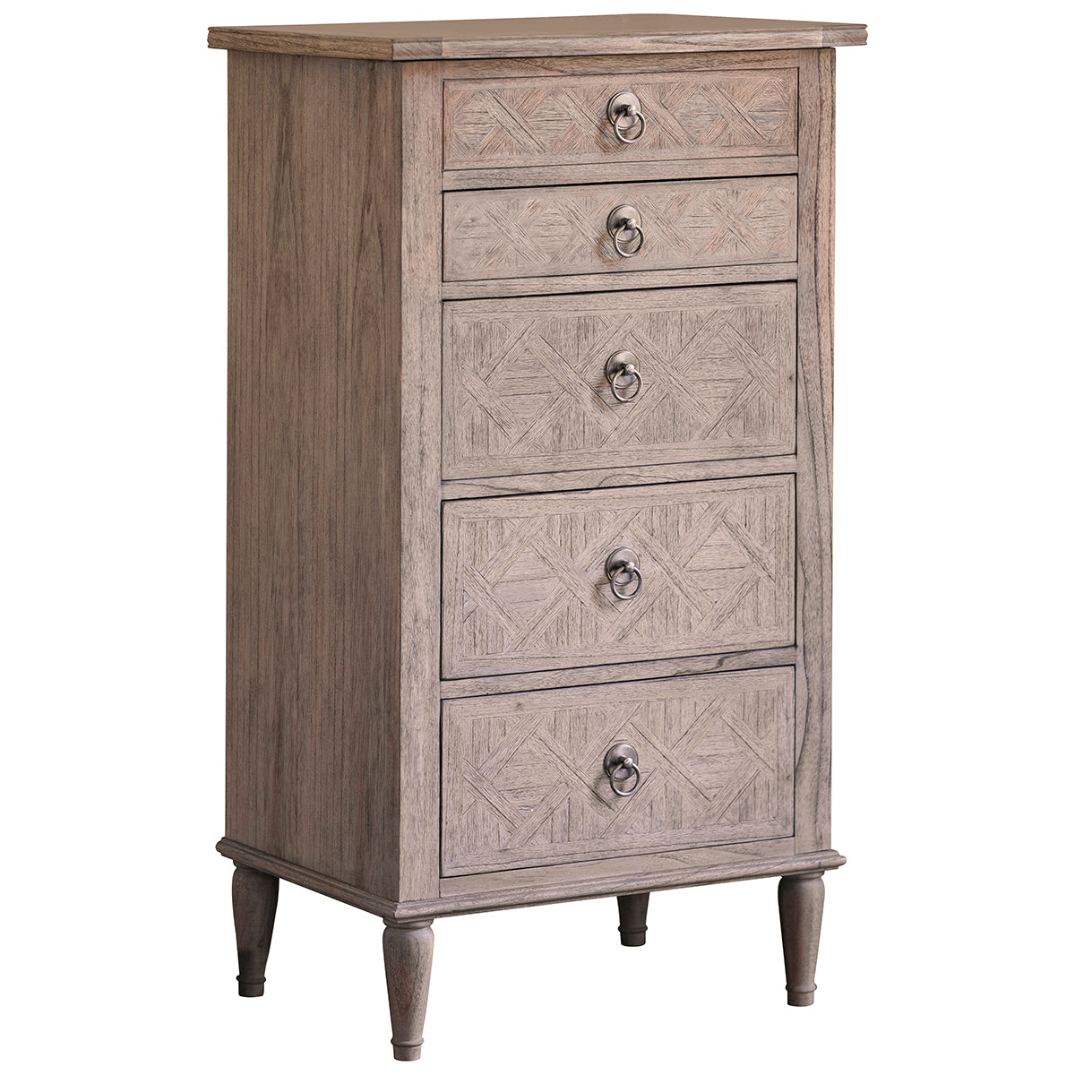 Mindi Parquet Tall Dresser