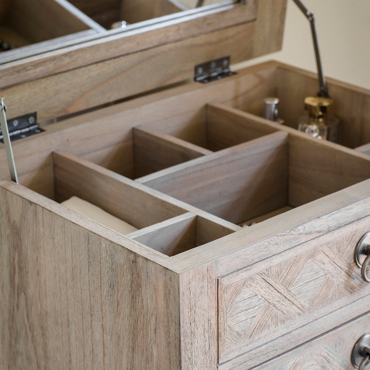 Mindi Parquet Tall Dresser