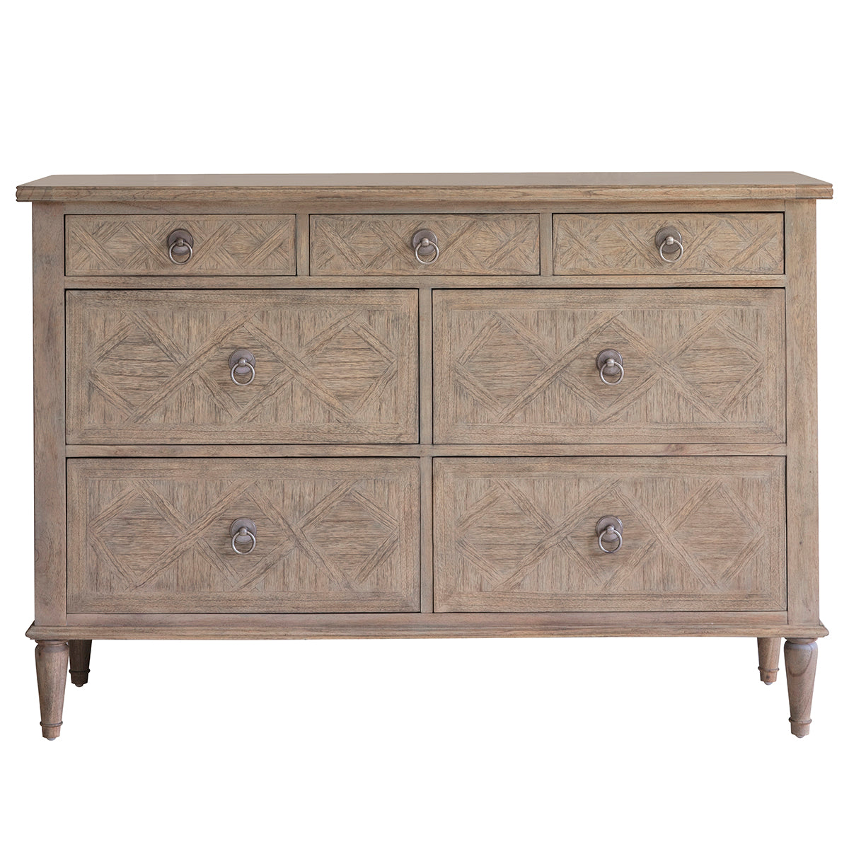 Mindi Parquet 7-drawer Chest