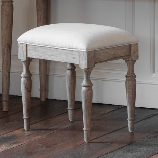 Mindi Parquet Dressing Table Stool