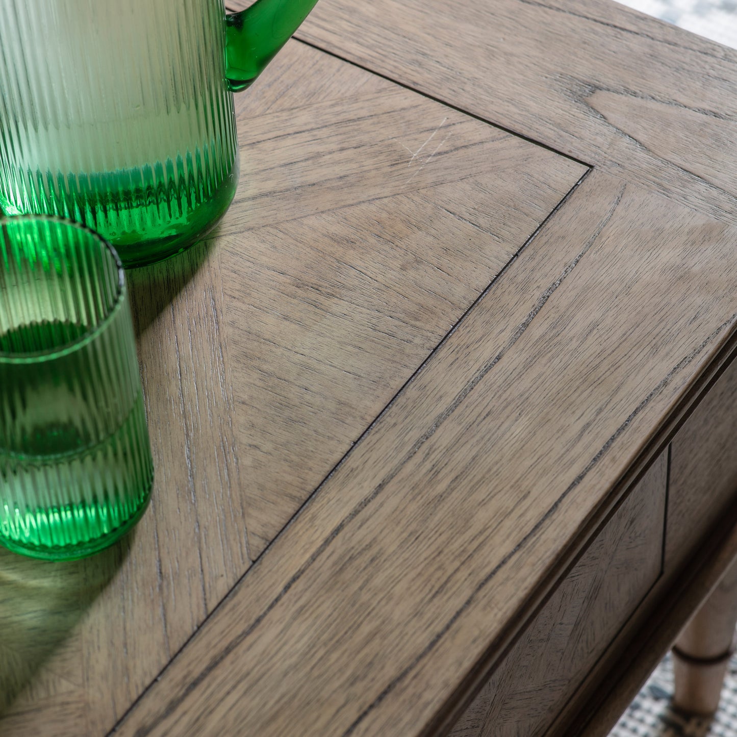 Mindi Parquet Square Coffee Table