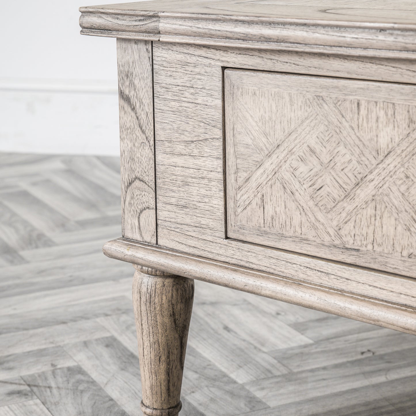Mindi Parquet Square Coffee Table