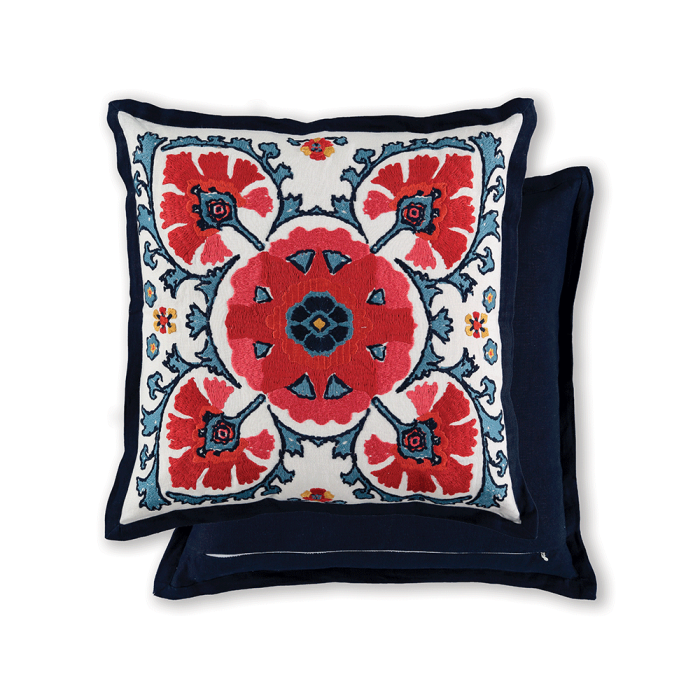 Alexi Cushion Rouge by William Yeoward