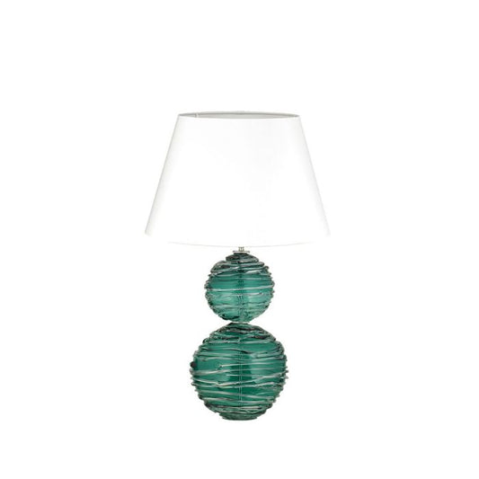 Alfie Table Lamp Amethyst Jade, by William Yeoward