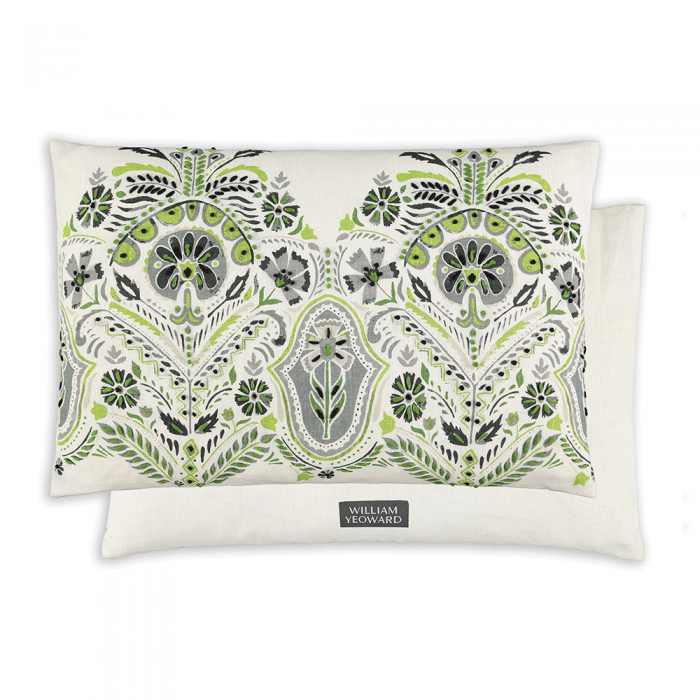 Cleave Cushion Sage by William Yeoward