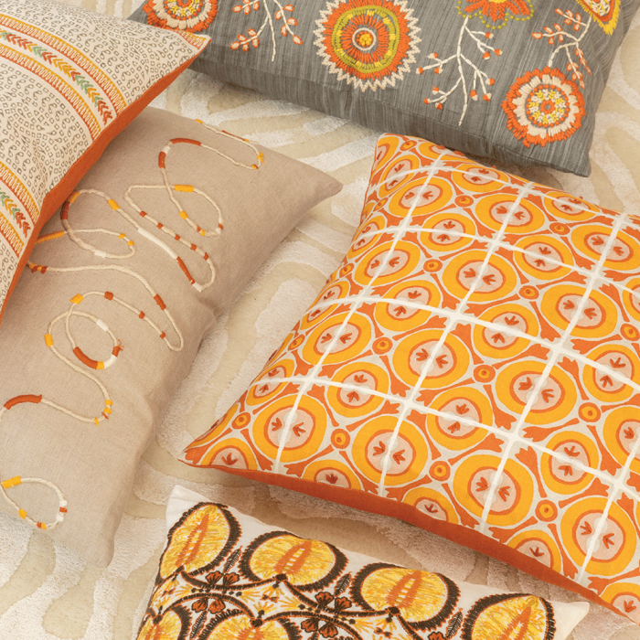 Dartley Cushion - Spice, by William Yeoward