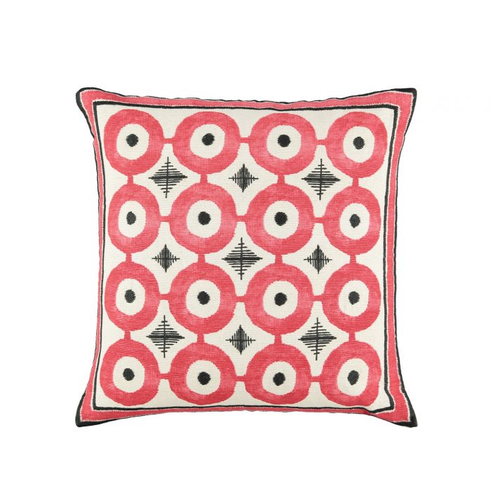 Daria Cushion Rouge by William Yeoward