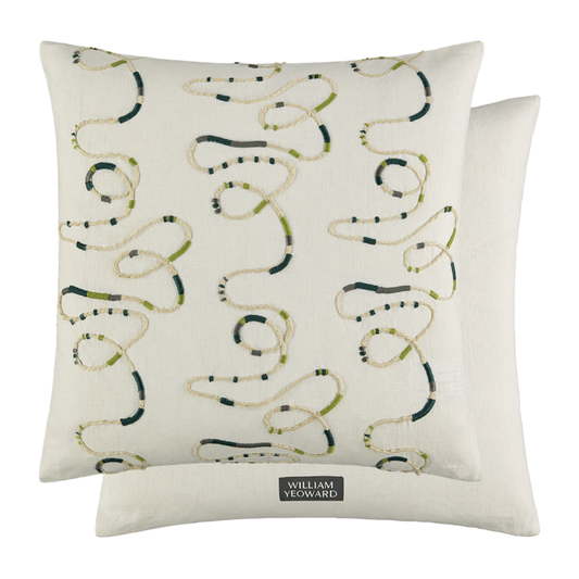Dartley Cushion - Sage, by William Yeoward