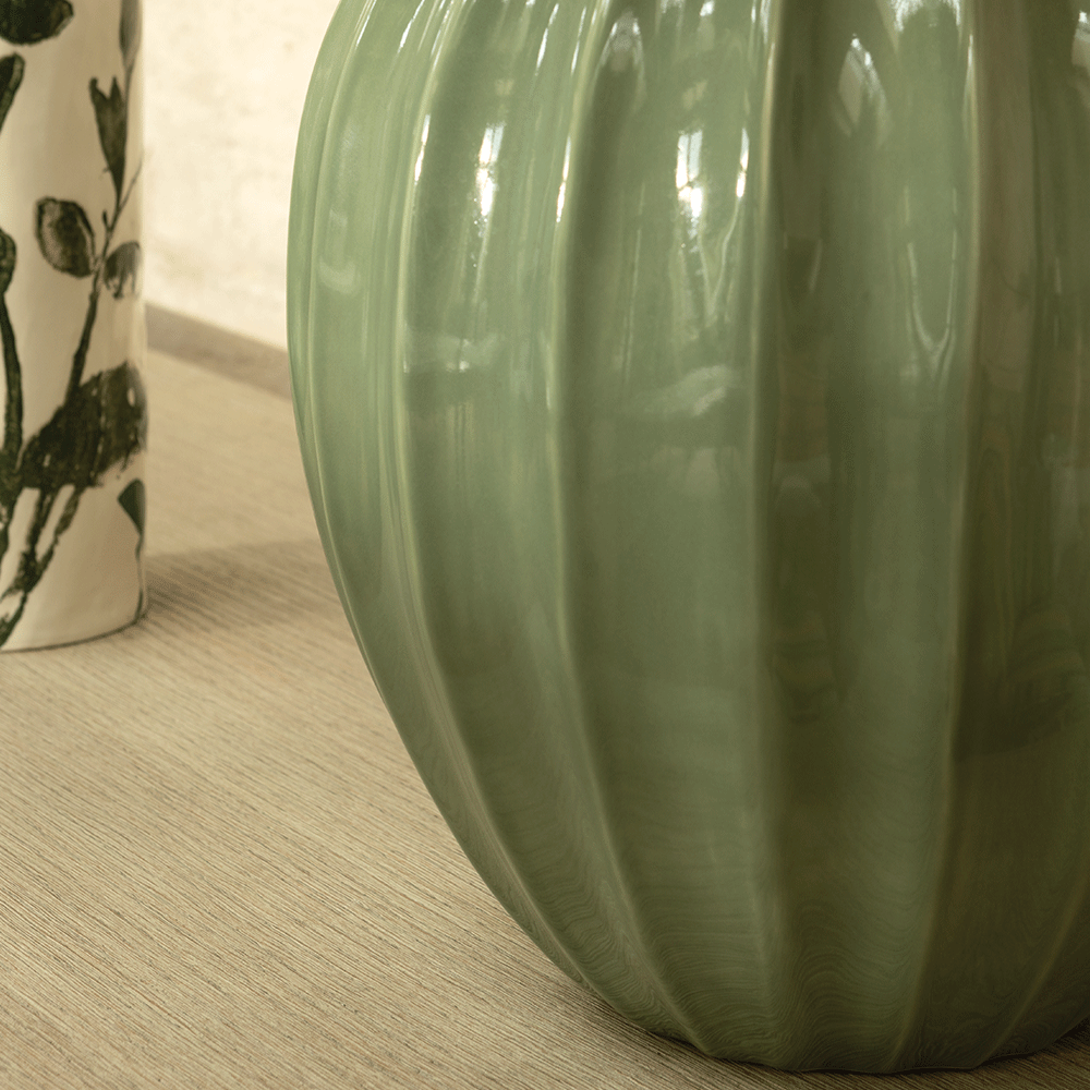 Kristiana Table Lamp Sage, by William Yeoward
