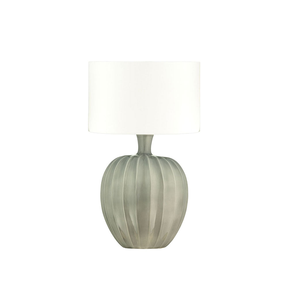 Kristiana Table Lamp Slate, by William Yeoward
