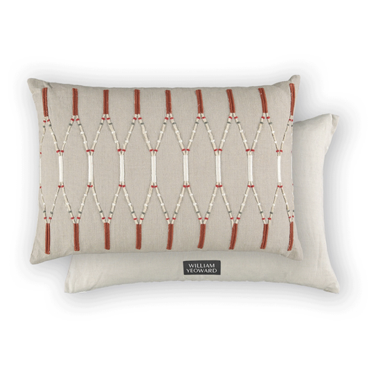 Lima Cushion Sienna by William Yeoward