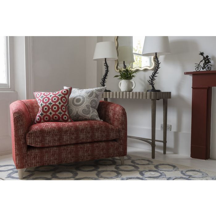 Daria Cushion Rouge by William Yeoward