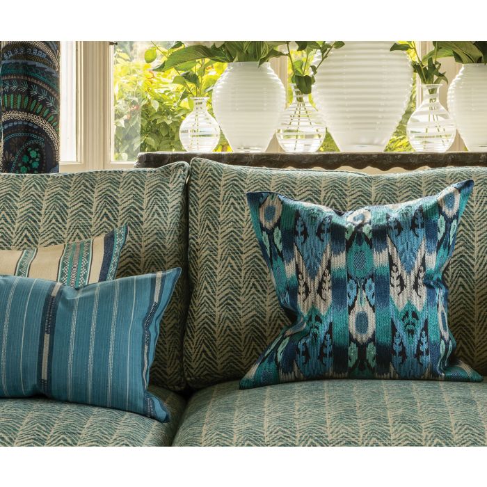 Sambala Cushion Ocean by William Yeoward