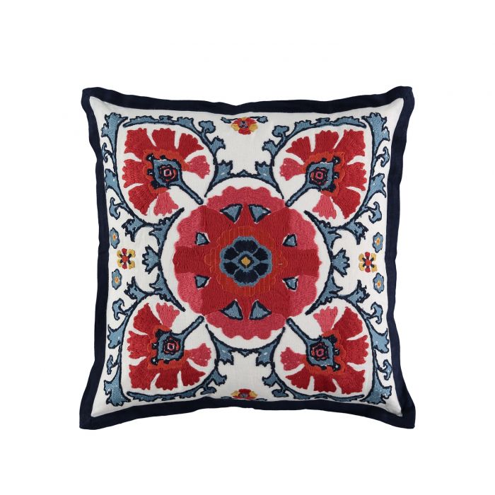 Alexi Cushion Rouge by William Yeoward