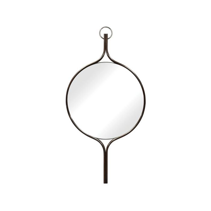 William Yeoward Matthew Antique Bronze Mirror