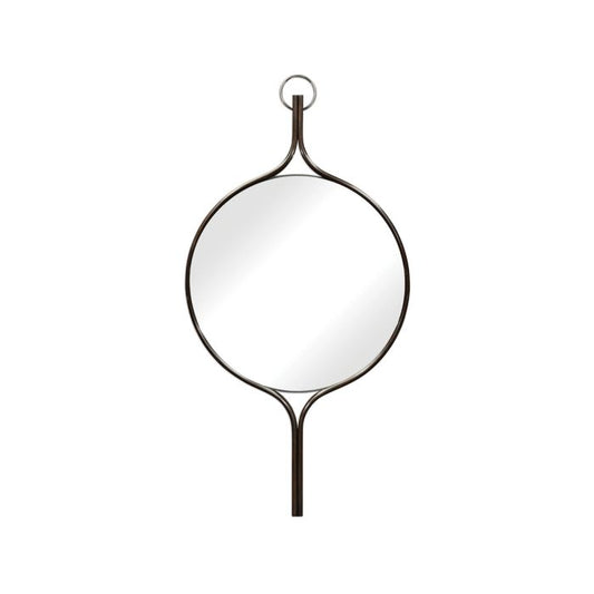 William Yeoward Matthew Antique Bronze Mirror