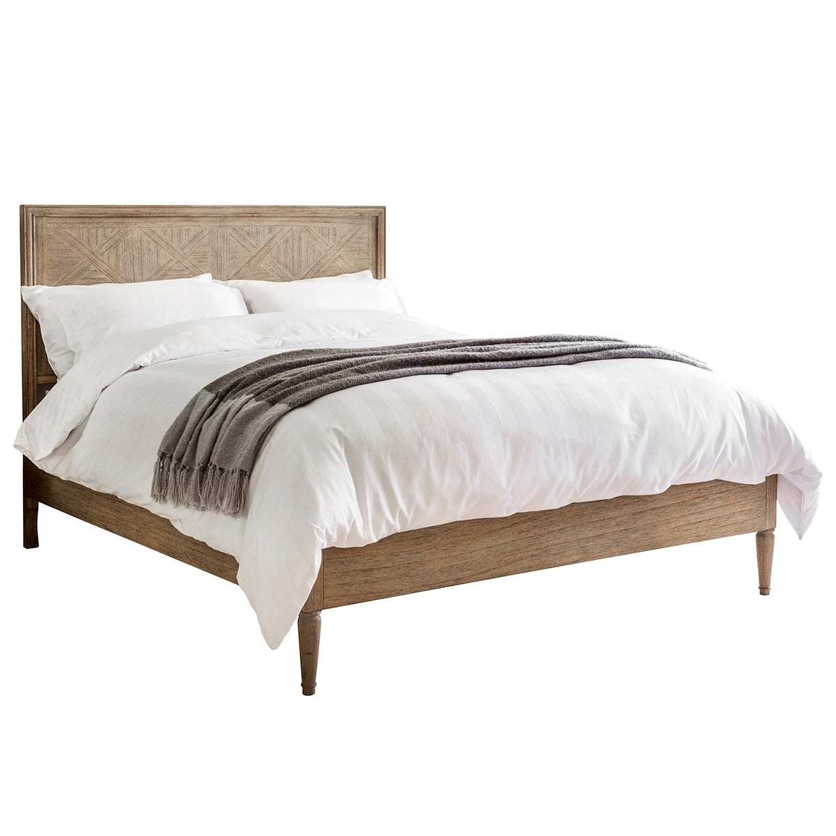 Parquet shop bed frame