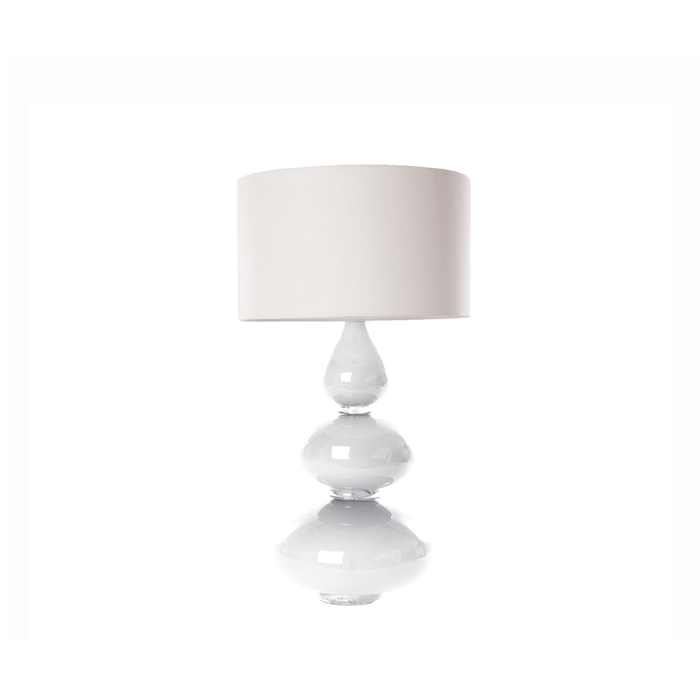 Aragora Table Lamp Slate Clear, by William Yeoward