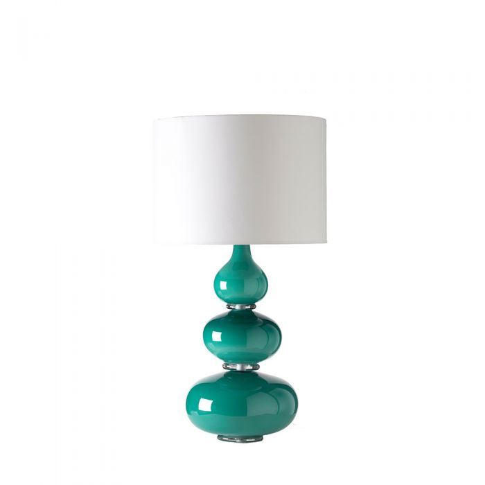 Aragora Table Lamp Slate Jade, by William Yeoward