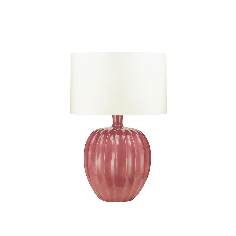 Kristiana Table Lamp Rouge, by William Yeoward