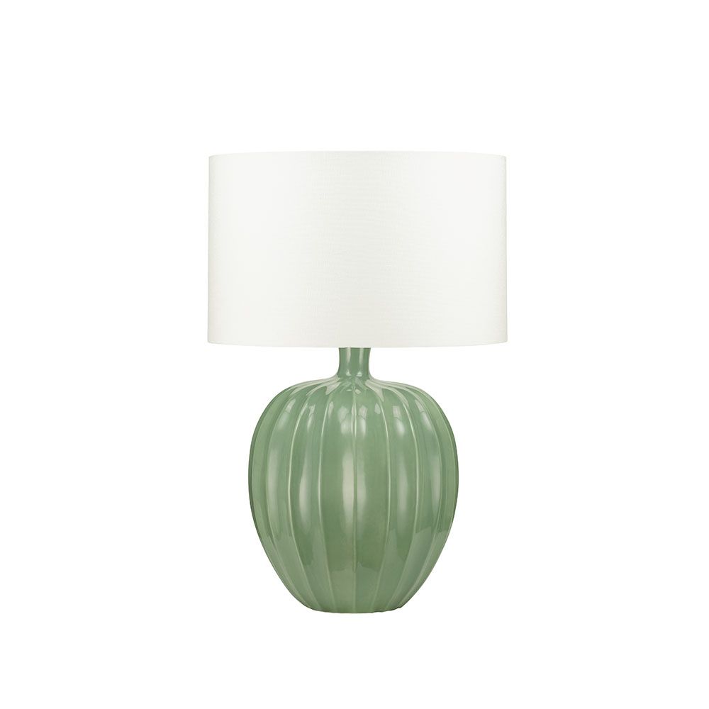 Kristiana Table Lamp Sage, by William Yeoward